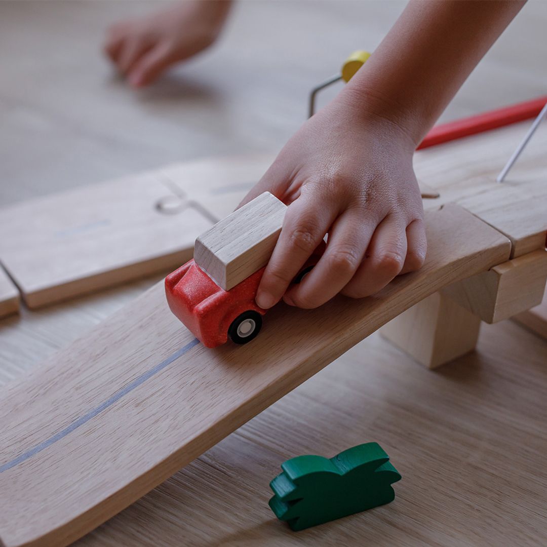 Wooden Toy Road System