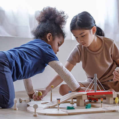 Wooden Toy Road System