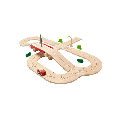 Wooden Toy Road System