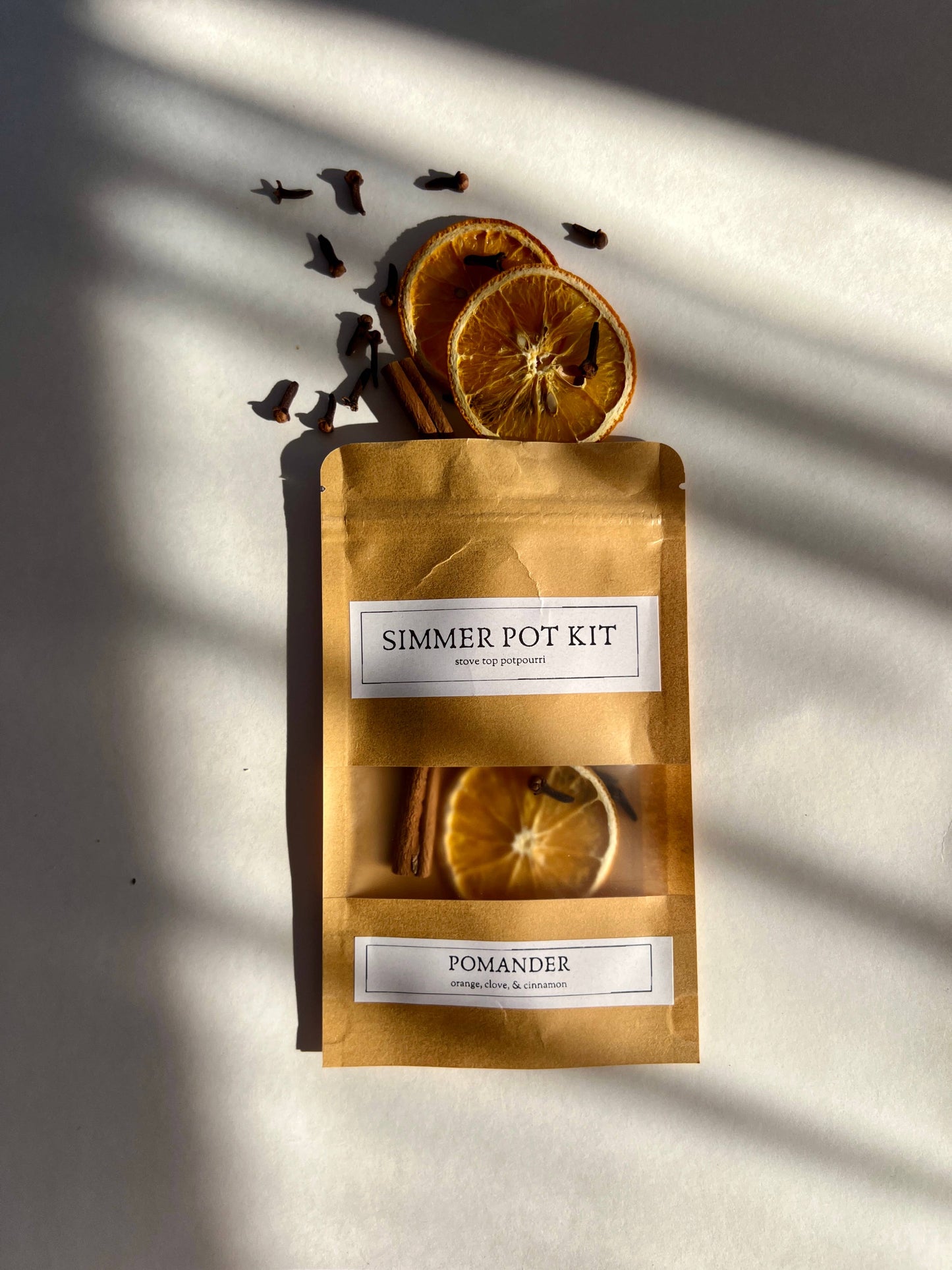 Pomander Simmer Pot Kit - Holiday Stovetop Potpourri