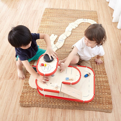 Wooden Toy Parking Garage