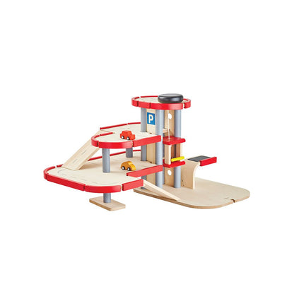 Wooden Toy Parking Garage