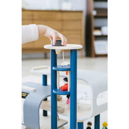 Wooden Toy - Central Station - Car Playset