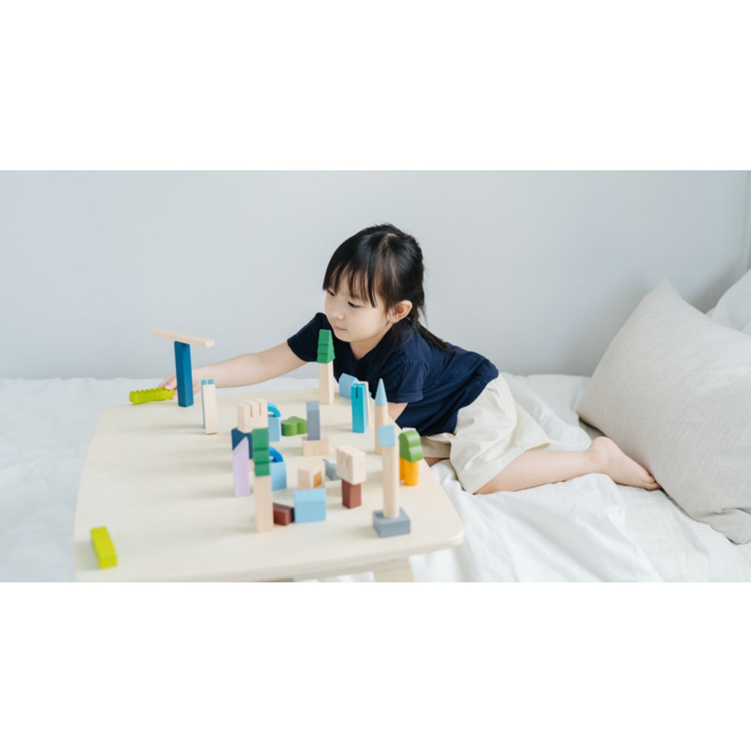 Urban City Wooden Toy Blocks
