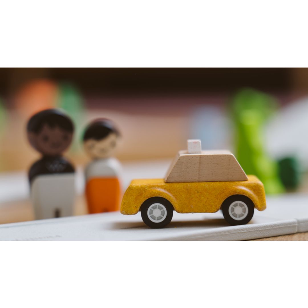 Wooden Toy Vehicle Set