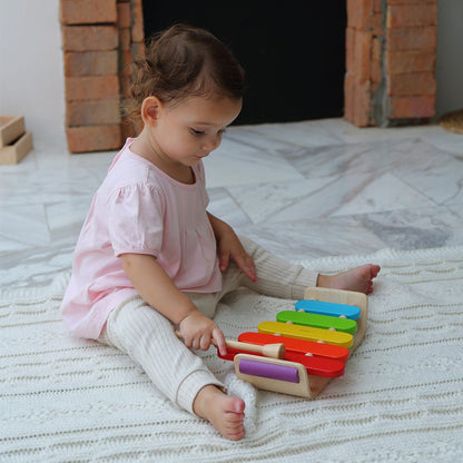 Wooden Toy Oval Xylophone