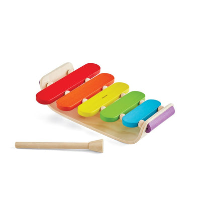 Wooden Toy Oval Xylophone