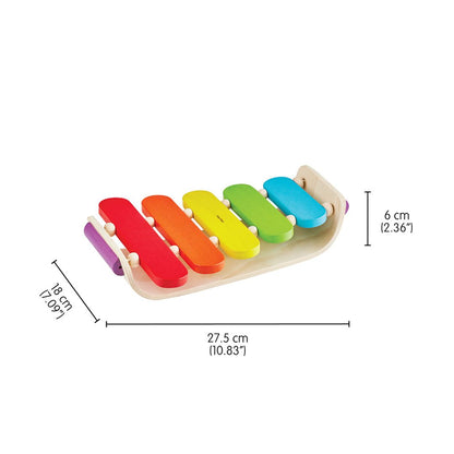 Wooden Toy Oval Xylophone
