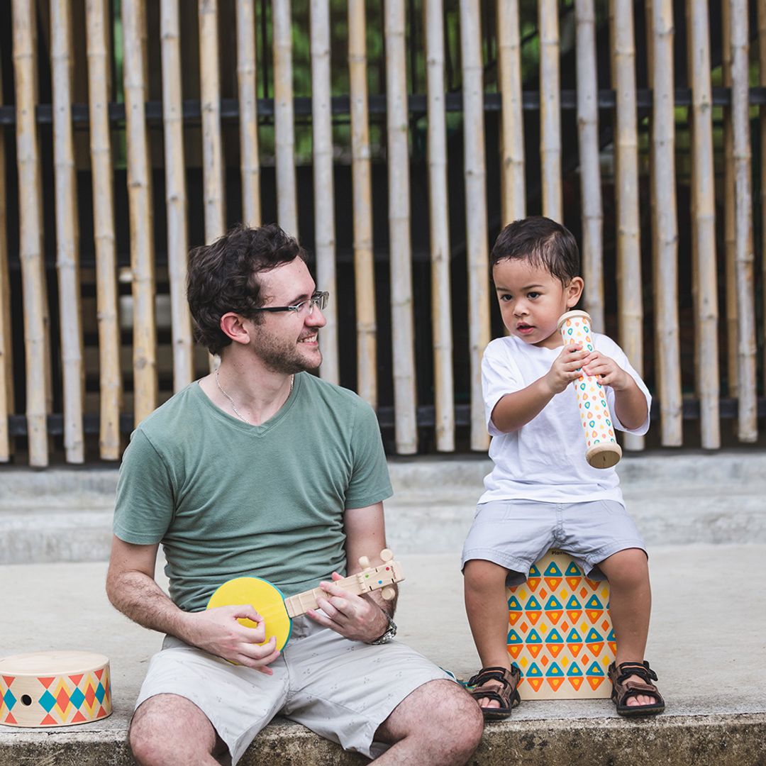 Wooden Toy Rain Maker