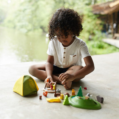 Wooden Toy Camping Set