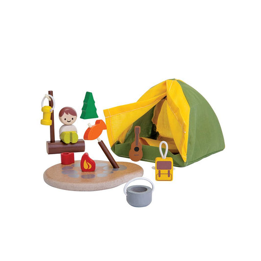 Wooden Toy Camping Set