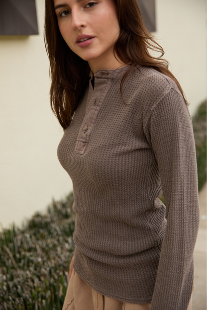 Women's Bay Waffle Top