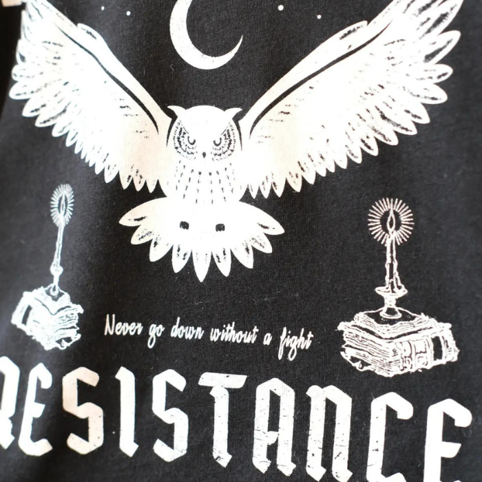 Toddler Graphic Tee Shirt - Bedtime Resistance / Black