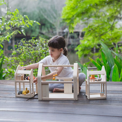 Slide N Go Wooden Dollhouse