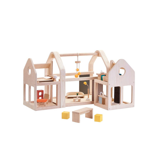 Slide N Go Wooden Dollhouse
