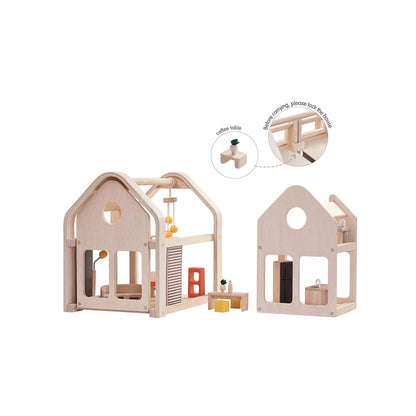 Slide N Go Wooden Dollhouse