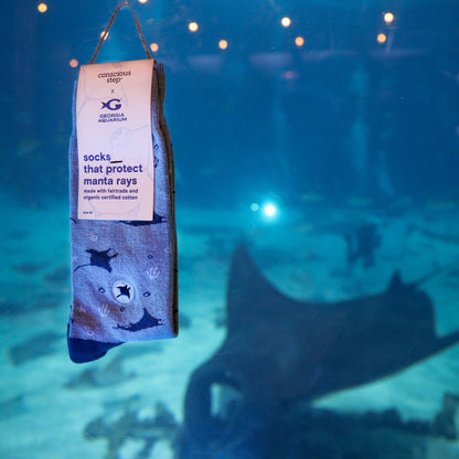 Adult Socks that Protect Manta Rays