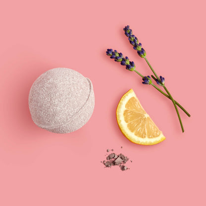 Peace Bath Bomb Set – Lavender, Lemon & Clay for Relaxation and Self-Care