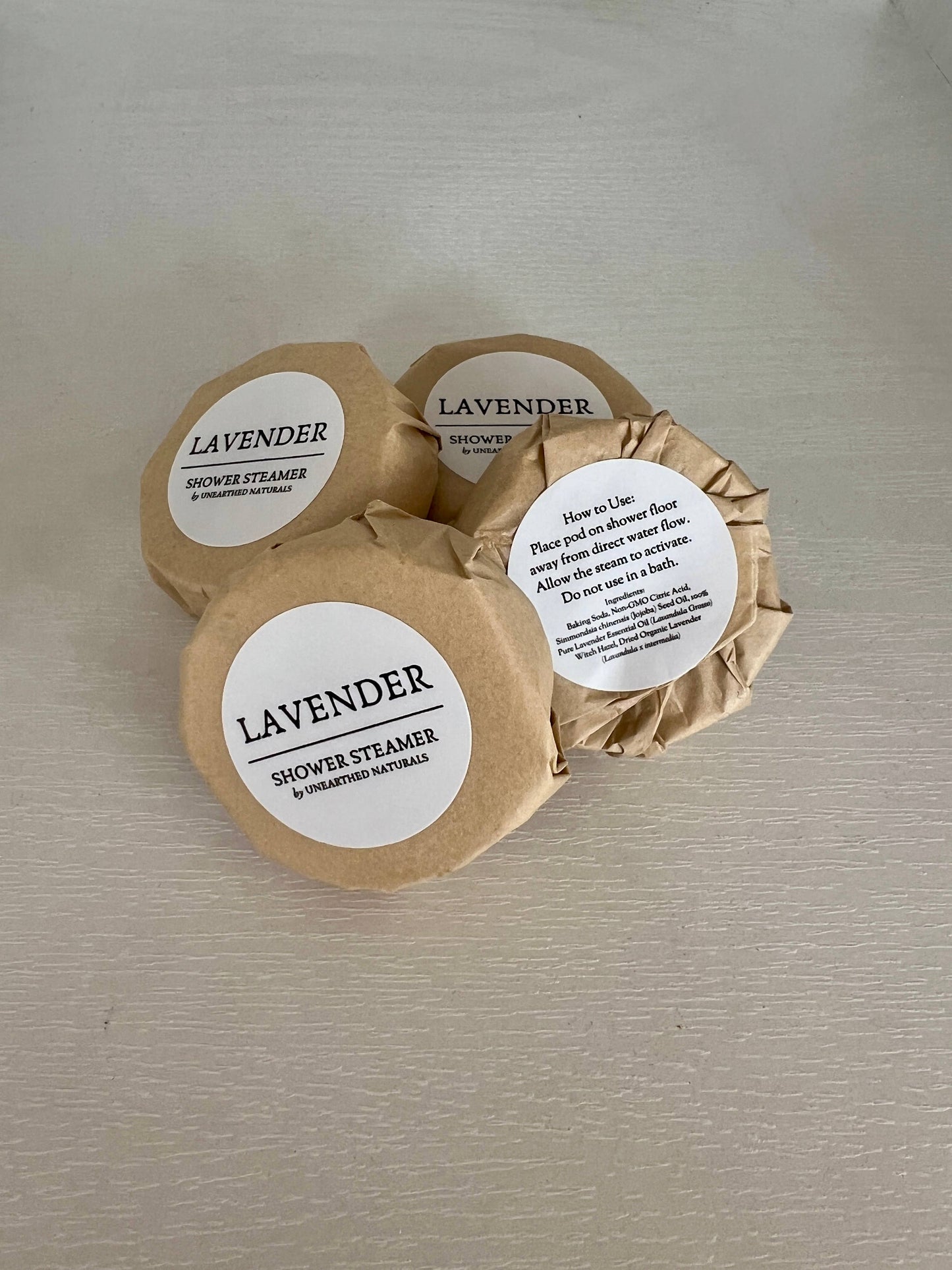 Lavender Botanical Shower Steamer