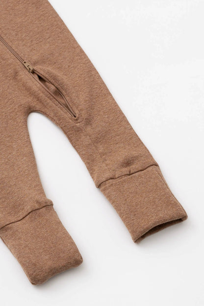 Organic Footless Baby Romper - Teddy Bears