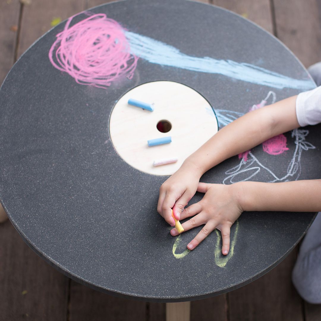 Children's Wooden Round Table