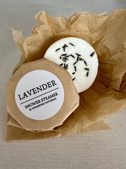 Lavender Botanical Shower Steamer