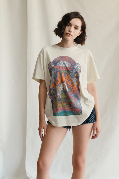 Adults Led Zeppelin Empire Pool Tee