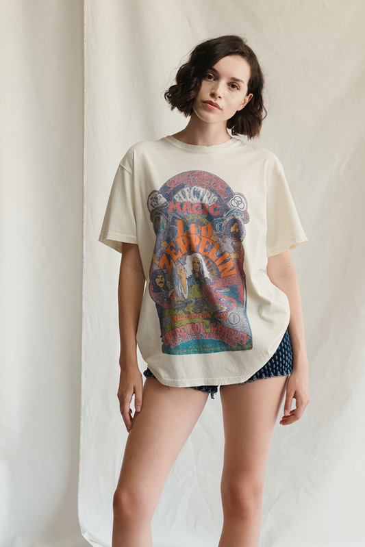 Adults Led Zeppelin Empire Pool Tee