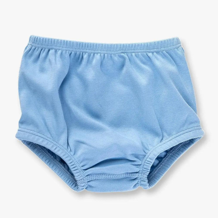 Organic Baby Bloomers - Blue