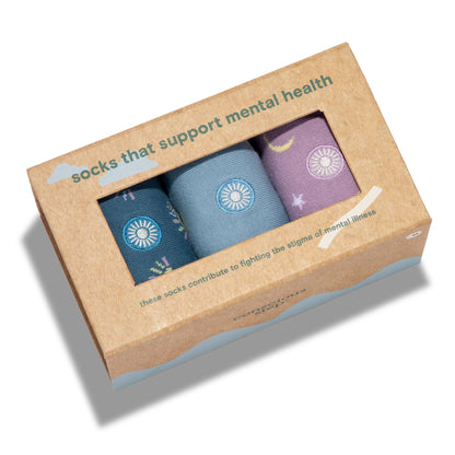 Adult Socks Support Mental Health Gift Box