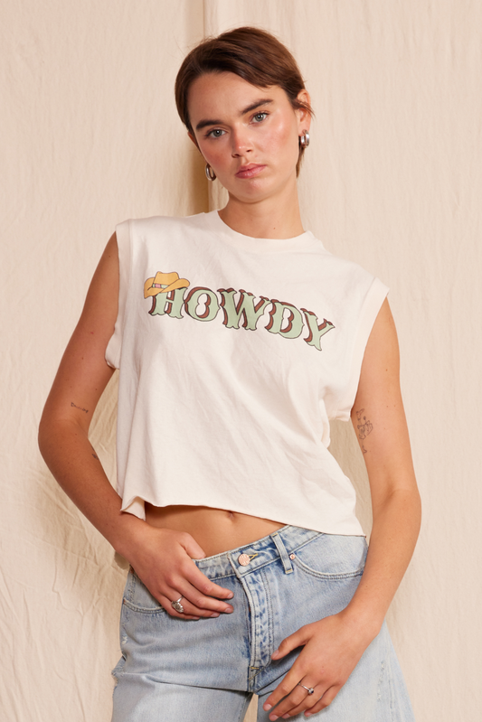Women's Organic "Howdy" Tank