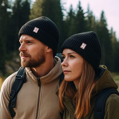 Adults Organic Beanie - Black