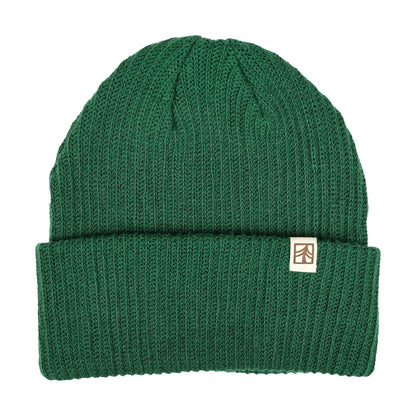 Adults Organic Beanie - Green