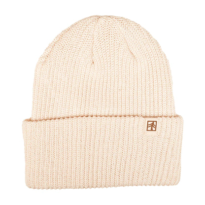Adults Organic Beanie - Natural