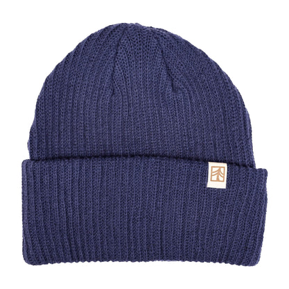 Adults Organic Beanie - Navy