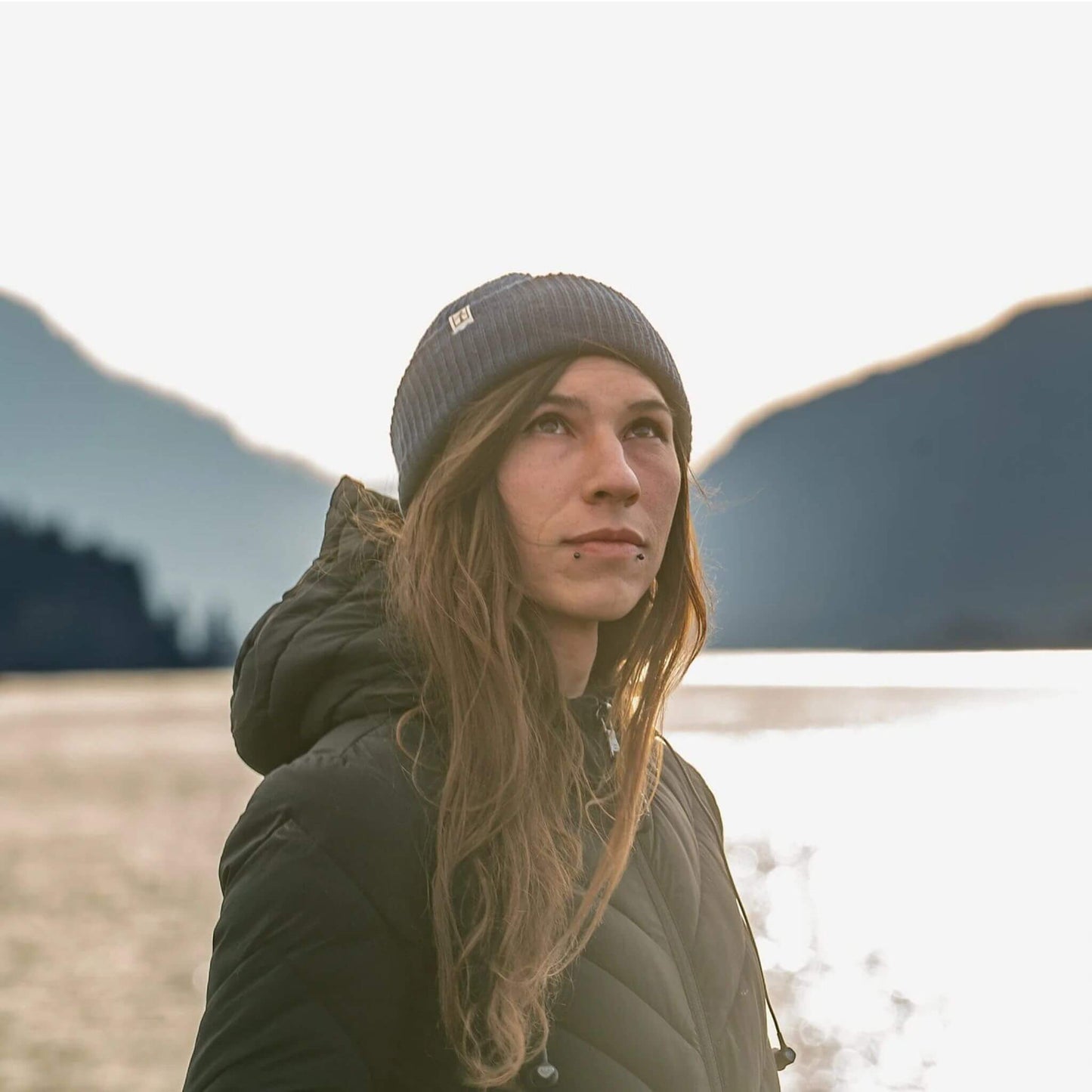 Adults Organic Beanie - Navy