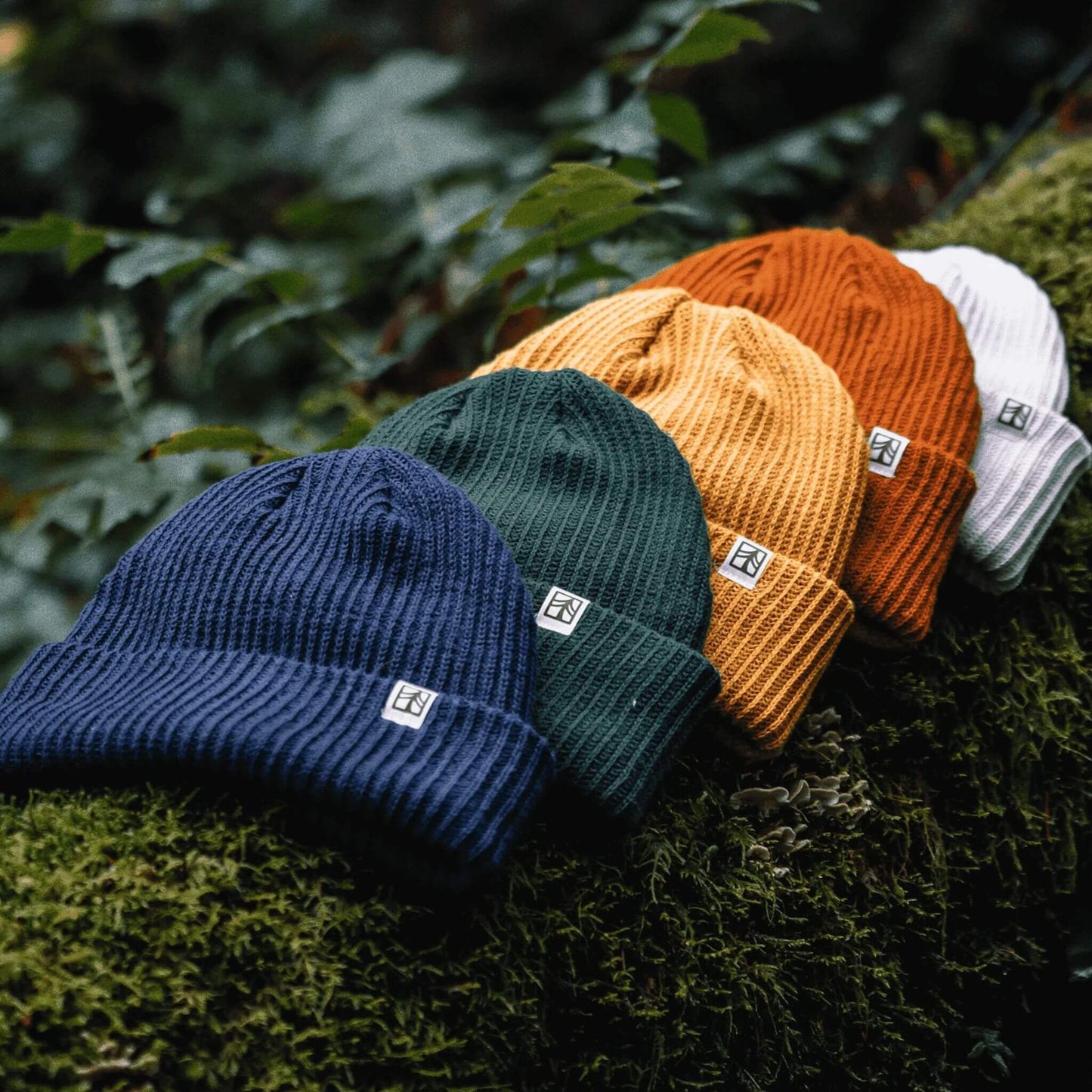 Adults Organic Beanie - Navy