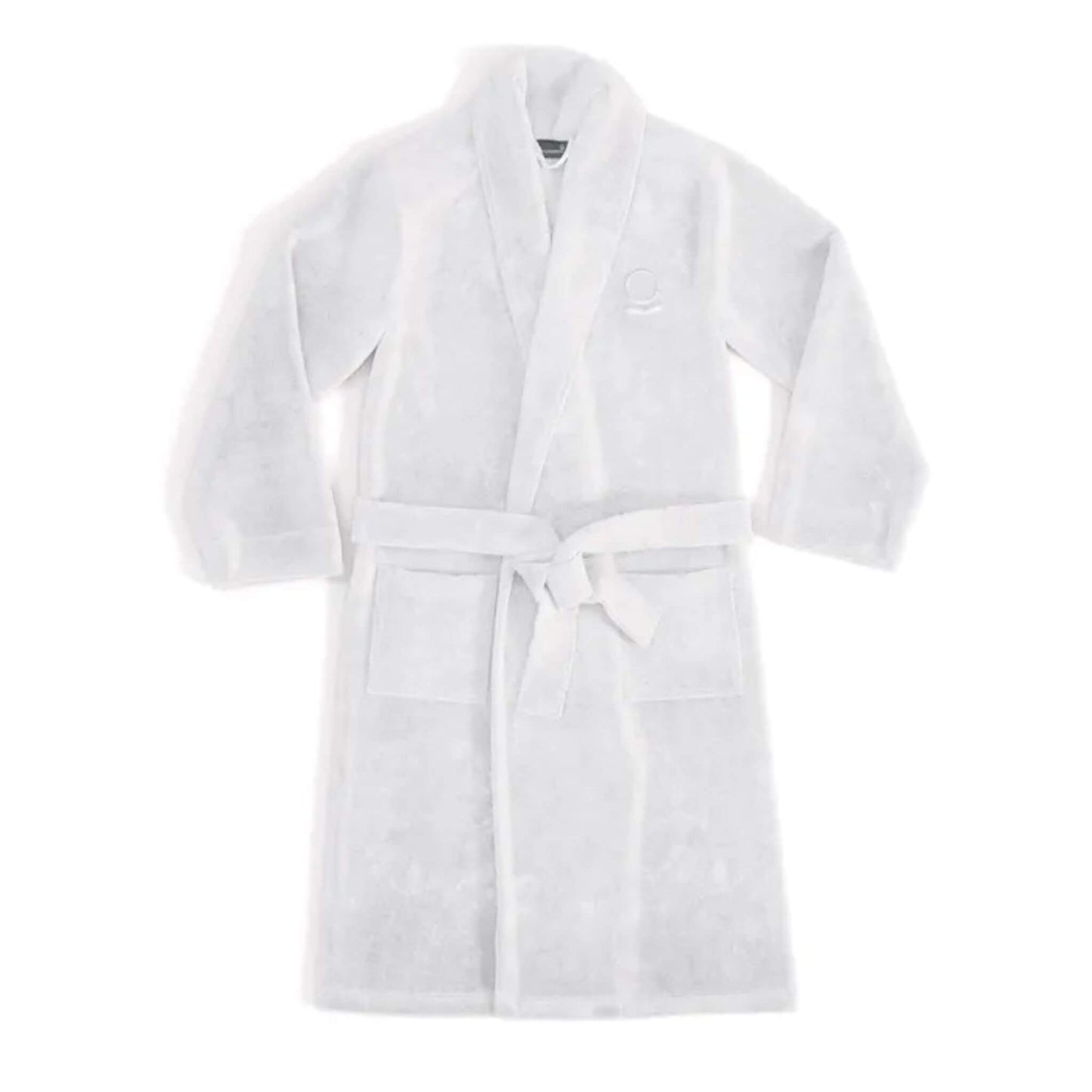 Adults Unisex Organic Cotton Velour Bathrobe