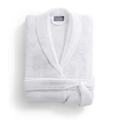 Adults Unisex Organic Cotton Velour Bathrobe