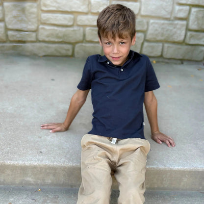 Organic Kids Alex Polo T-shirt