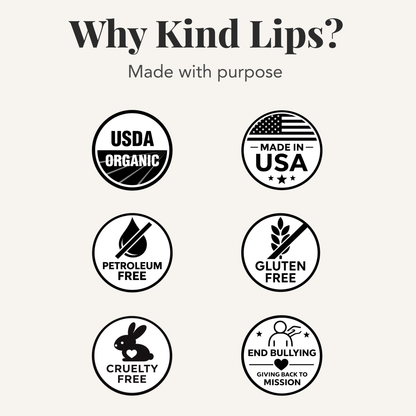 Organic Lip Balm Georgia Peach