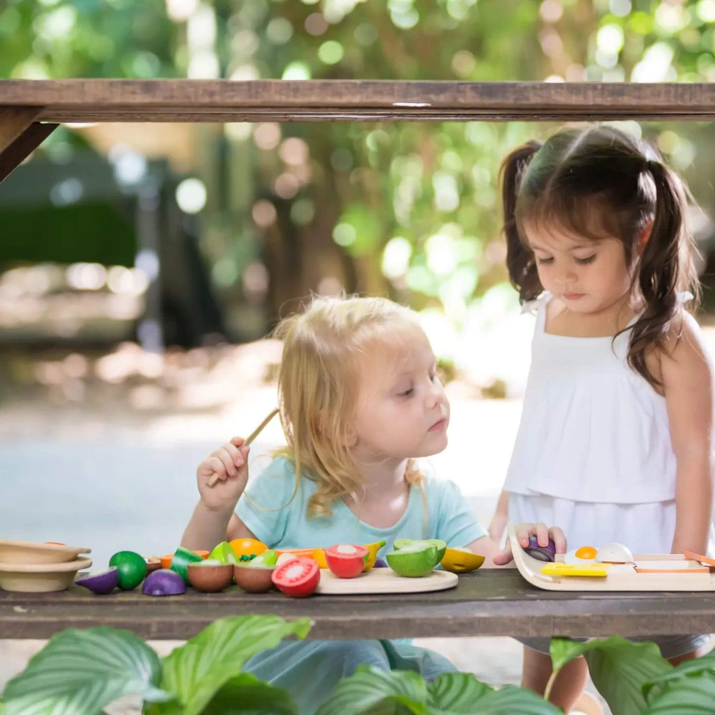 Assorted Fruit & Vegetable Wood Toy for Toddlers