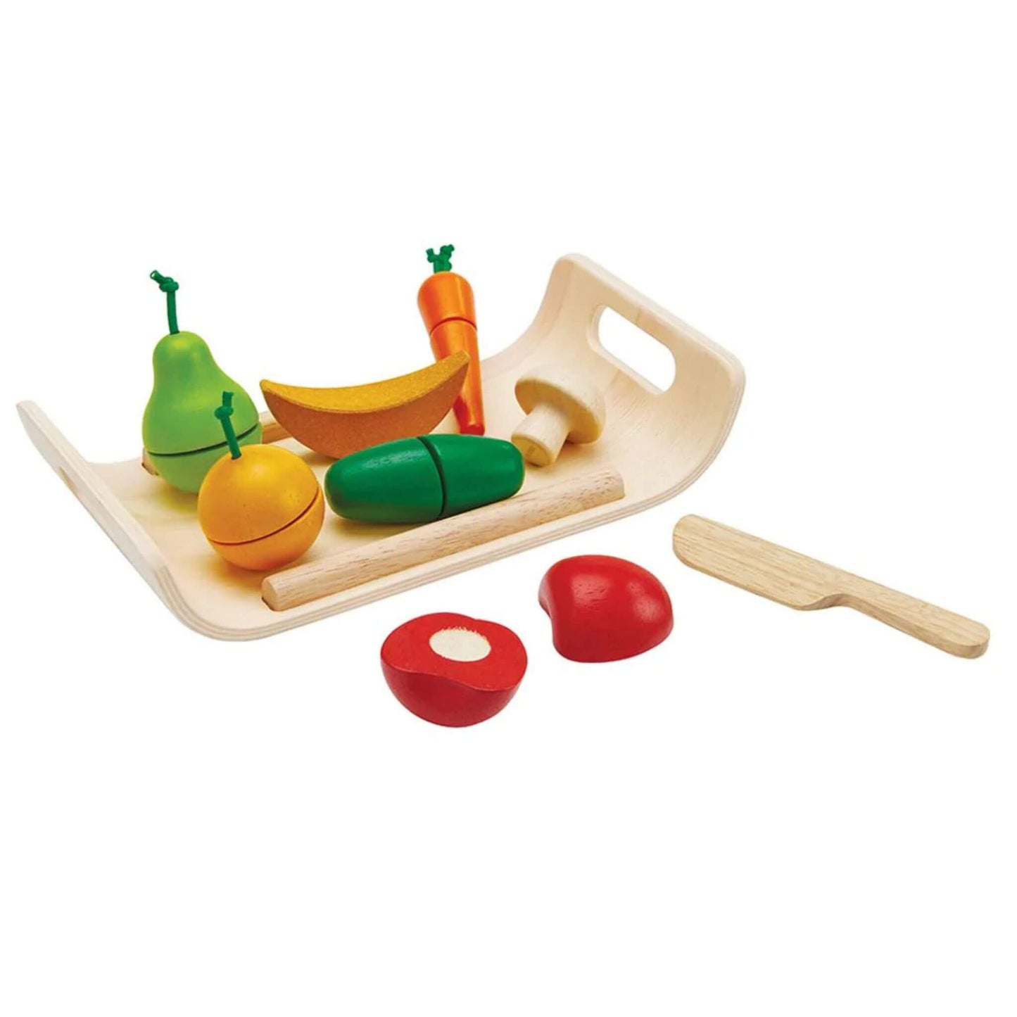 Assorted Fruit & Vegetable Wood Toy for Toddlers