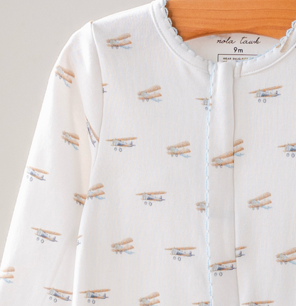 Just Plane Cute Organic Cotton Baby Sleeper