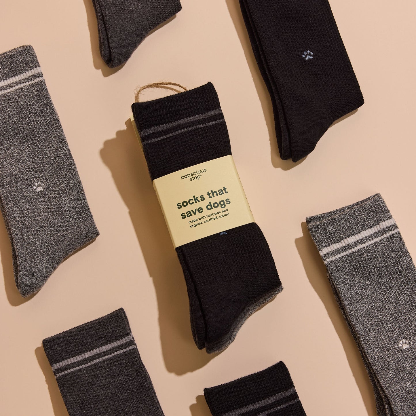 Comfort Crew Adult Socks that Save Dogs