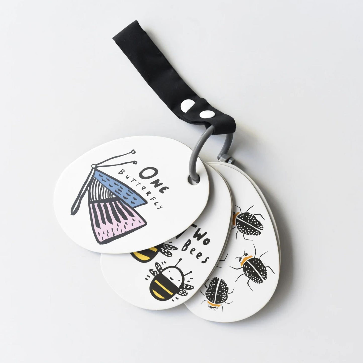 Baby & Toddler Stroller Cards Activity - I See Bugs to Count