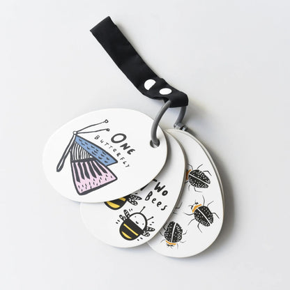 Baby & Toddler Stroller Cards Activity - I See Bugs to Count