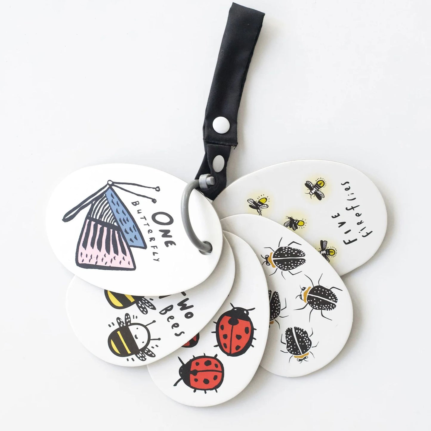 Baby & Toddler Stroller Cards Activity - I See Bugs to Count