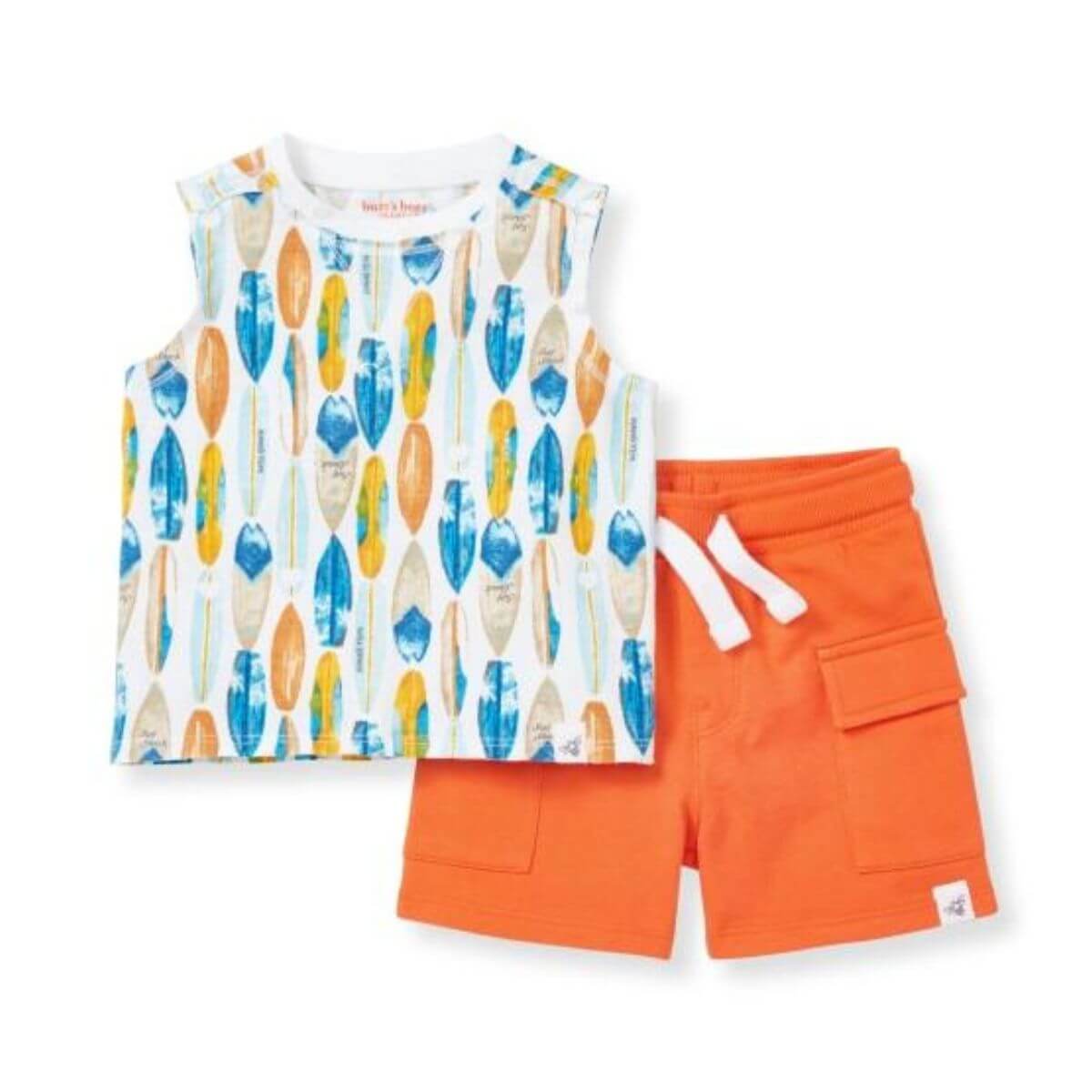 Organic Beach Boards Tank & Short Set