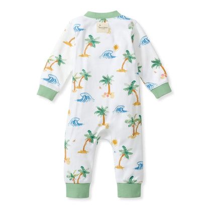 Beachy Palms Organic Cotton Baby Sleep & Play
